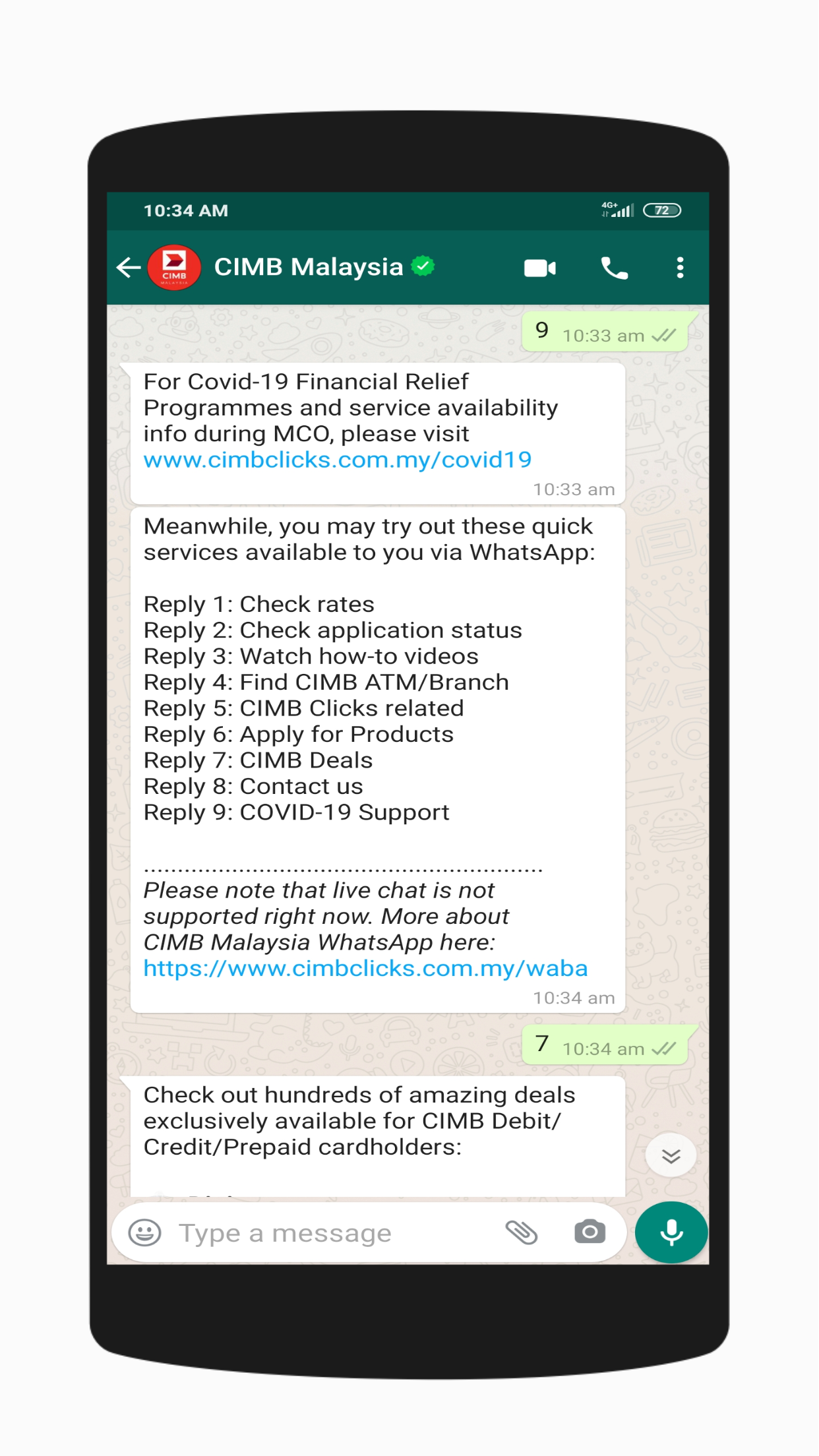 Screenshot View