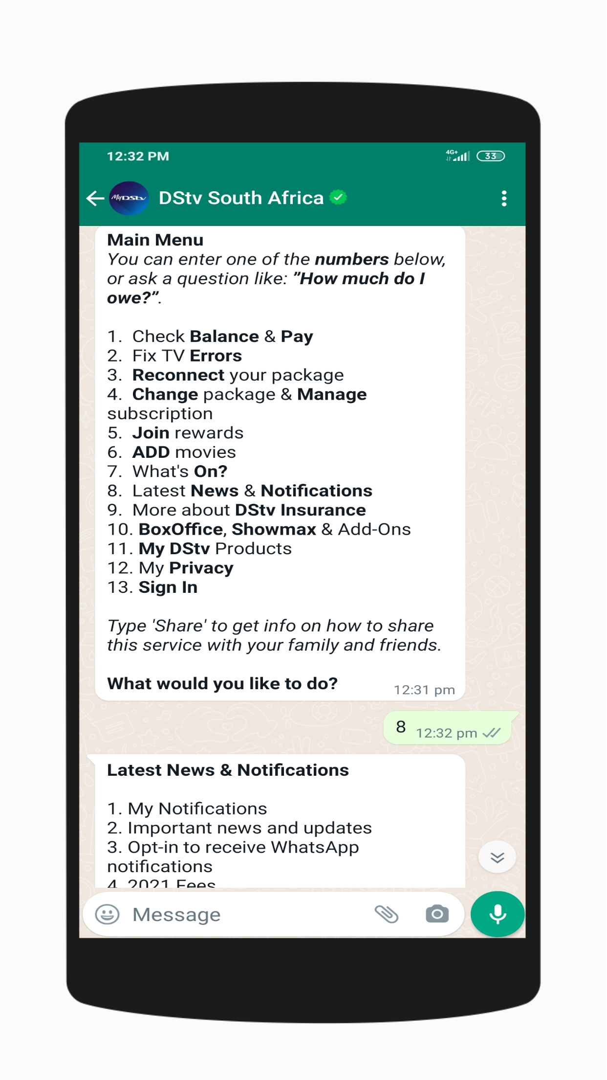Screenshot View