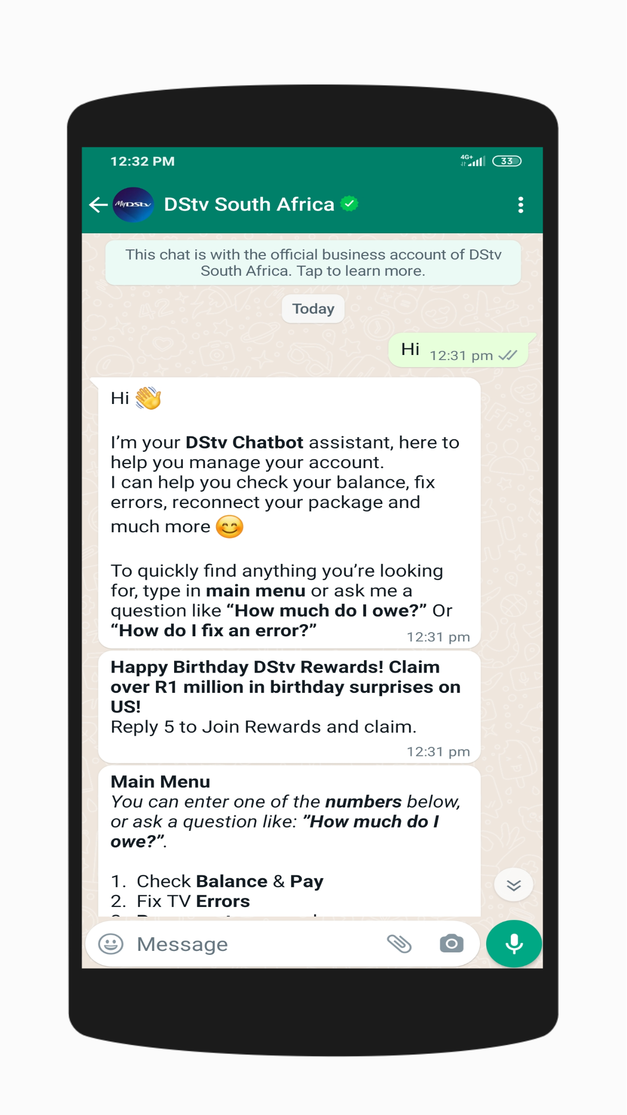 Screenshot View