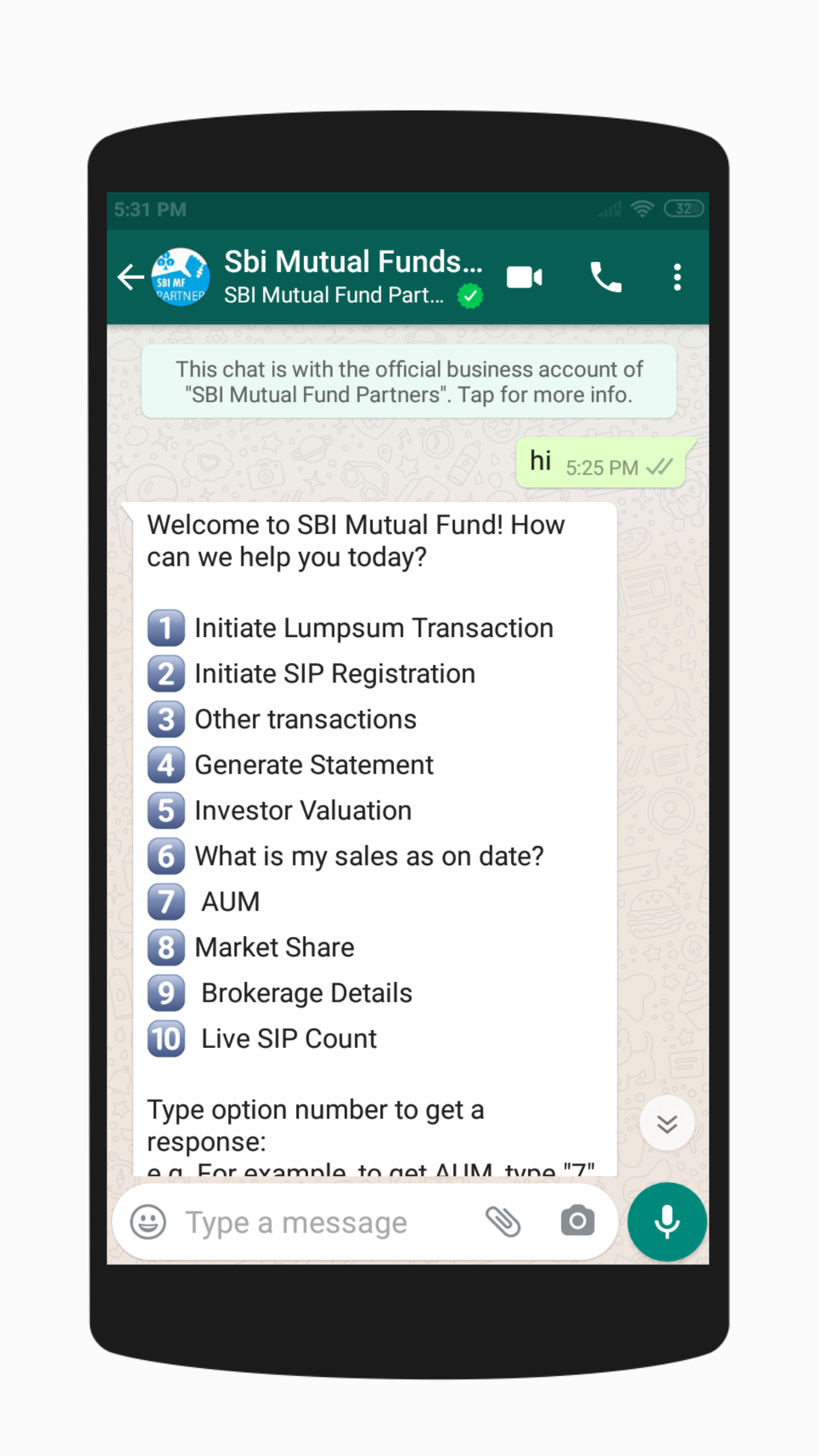 Screenshot View