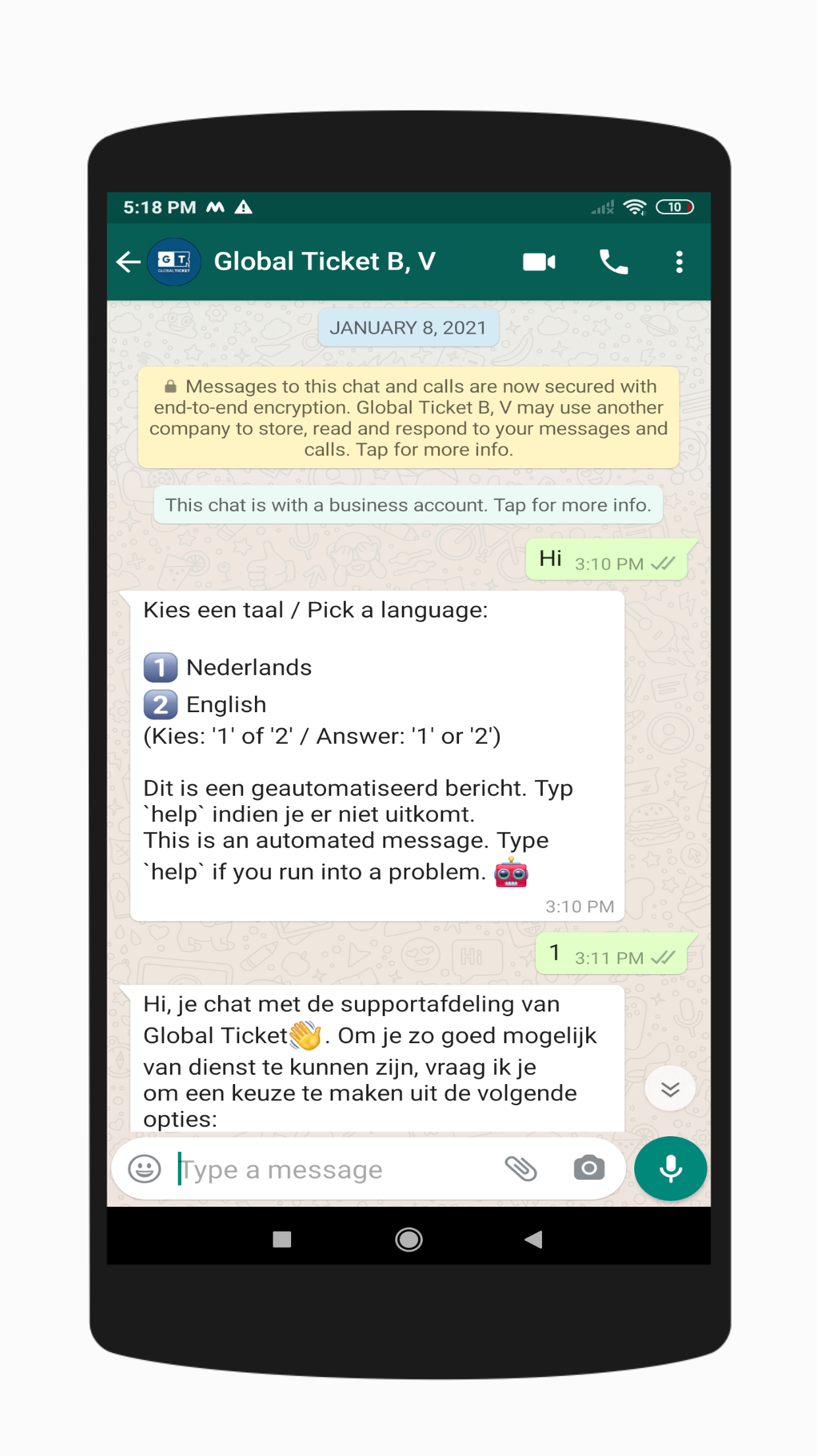 Screenshot View